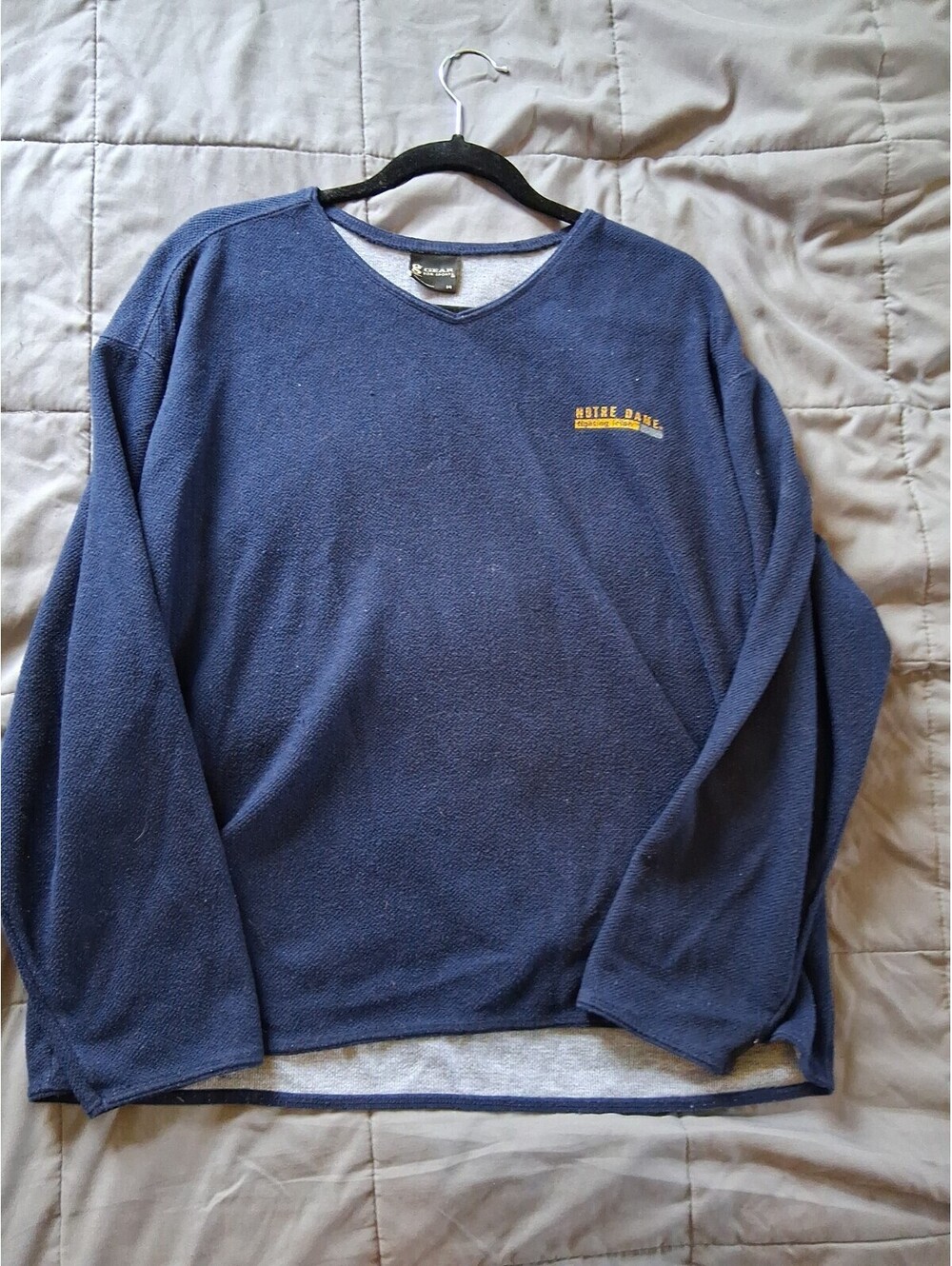 Vtg Notre Dame Fighting Irish Gear For Sports Sweat Mens Sz Medium -USA C2